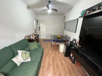apartment em Avenida Conselheiro Nébias, Vila Mathias - Santos - SP