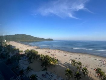 apartment em Rua Rui Barbosa, Canto do Forte - Praia Grande - SP