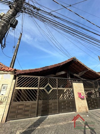 house em Rua Guaranis, Tupi - Praia Grande - SP