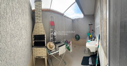house em Rua Santa Bárbara, Caiçara - Praia Grande - SP