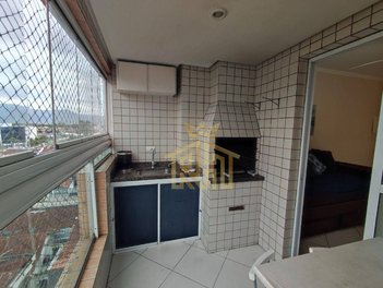 apartment em Rua Henrique Dias, Aviação - Praia Grande - SP