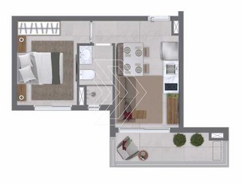 apartment em Rua Vergueiro, Vila Mariana - São Paulo - SP