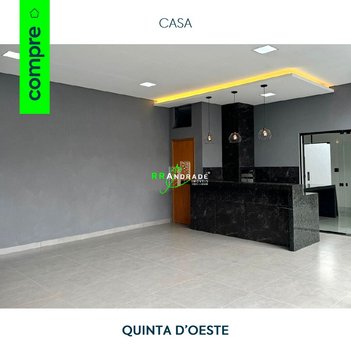 house em Rua Blandina Gomes Junqueira, Loteamento Quinta do Oeste - Franca - SP