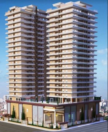 apartment em Rua Otelo Rodrigues Franco, Canto do Forte - Praia Grande - SP