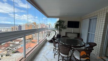 apartment em Rua Argentina, Guilhermina - Praia Grande - SP