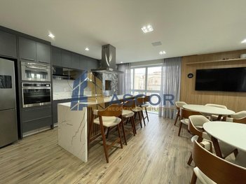 apartment em Rua Lauro Linhares, Trindade - Florianópolis - SC