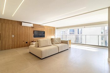 apartment em Alameda Iraé, Indianópolis - São Paulo - SP