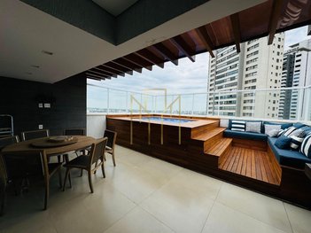 apartment em Avenida dos Vinhedos, Jardim Karaíba - Uberlândia - MG