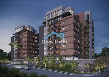 apartment em Rua da Bandeira, Cabral - Curitiba - PR