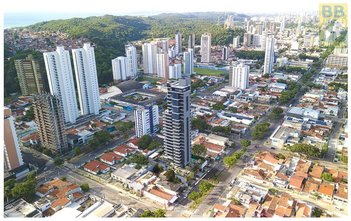 apartment em Avenida Afonso Pena, Petrópolis - Natal - RN