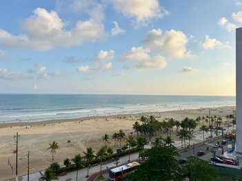apartment em Rua Carlos José Borstens, Aviação - Praia Grande - SP