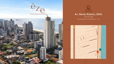 apartment em Avenida Nereu Ramos, Centro - Balneário Piçarras - SC