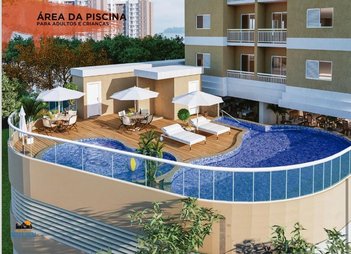 apartment em Rua Coari, Parque São Vicente - São Vicente - SP