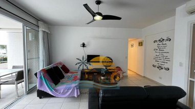 apartment em Rua Gilberto Glasser, Mar e Céu - Guarujá - SP