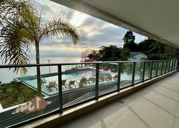 apartment em Estrada Haroldo Soares Glavan, Cacupé - Florianópolis - SC