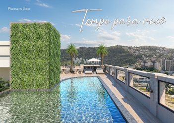 apartment em Rua José Gonzaga Regina Lima, Kobrasol - São José - SC