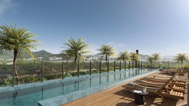apartment em Estrada Haroldo Soares Glavan, Cacupé - Florianópolis - SC