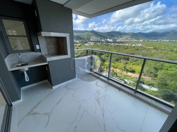 apartment em Estrada Haroldo Soares Glavan, Cacupé - Florianópolis - SC