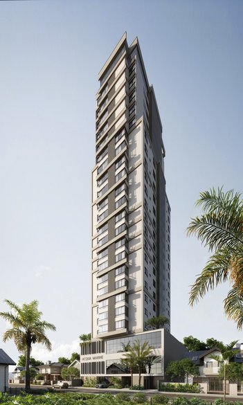 apartment em Rua João Medeiros, Centro - Balneário Piçarras - SC