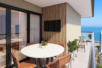 apartment em Praça Paul Harris, Canto do Forte - Praia Grande - SP
