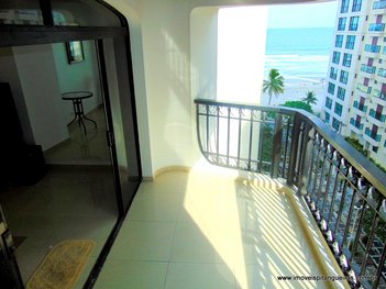 apartment em Rua Sílvia Valadão de Azevedo, Pitangueiras - Guarujá - SP
