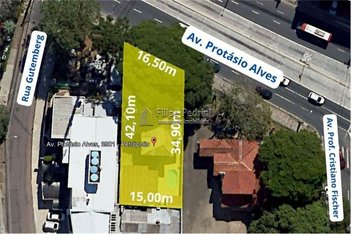 land_lot em Avenida Protásio Alves, Petrópolis - Porto Alegre - RS