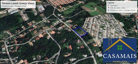 commercial_land_lot em Estrada do Lutero, Paisagem Renoir - Cotia - SP