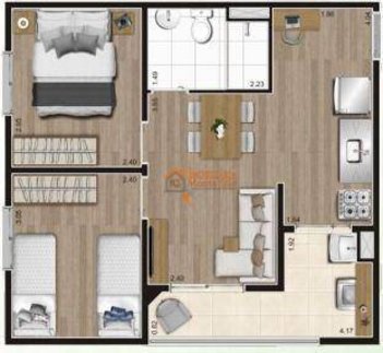 apartment em Avenida Antonieta, Vila Antonieta - Guarulhos - SP