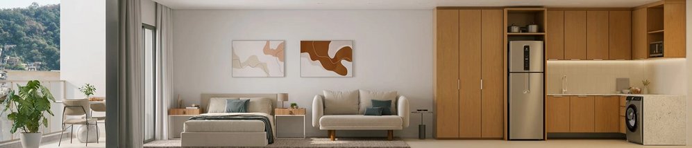 apartment em Rua Cinco de Julho, Copacabana - Rio de Janeiro - RJ