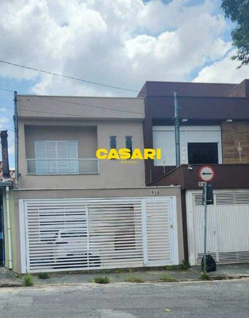 house em Rua Conselheiro Justino, Campestre - Santo André - SP