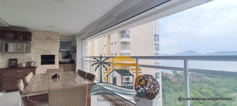 apartment em Caminho das Tartarugas, Mar e Céu - Guarujá - SP