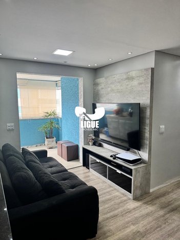 apartment em Rua Rio Preto, Vila Valparaíso - Santo André - SP