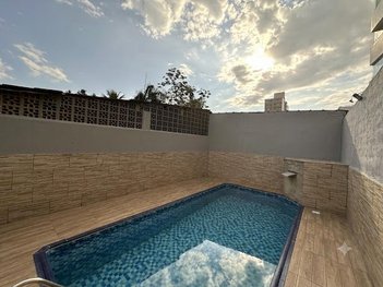 house em Rua Padre Manoel da Nóbrega, Aviação - Praia Grande - SP