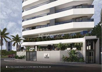apartment em Avenida Presidente Castelo Branco, Solemar - Praia Grande - SP