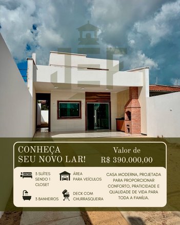 house em Estrada das Maleitas, Paracuru - Paracuru - CE