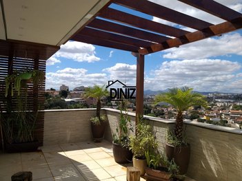 apartment em Rua Flor-de-orquídea, Santa Rosa - Belo Horizonte - MG