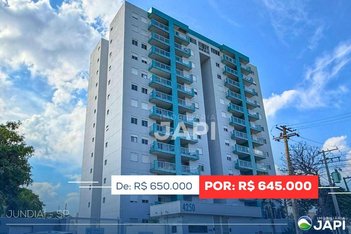 apartment em Avenida Antônio Pincinato, Recanto Quarto Centenário - Jundiaí - SP