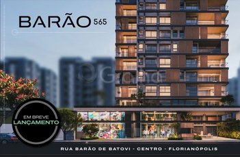 apartment em Rua Barão de Batovi, Centro - Florianópolis - SC