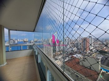 apartment em Avenida Marechal Mallet, Canto do Forte - Praia Grande - SP
