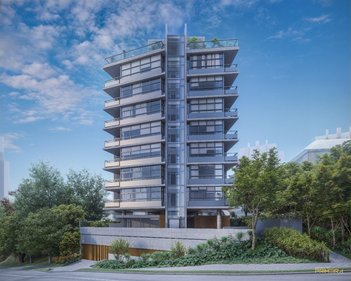 apartment em Rua Monsenhor Ivo Zanlorenzi, Mossunguê - Curitiba - PR