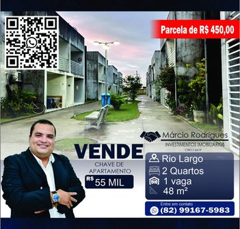 apartment em Avenida Napoleão Viana, Rio Largo - Rio Largo - AL
