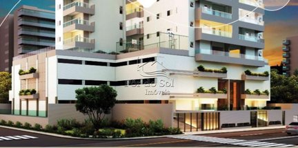 apartment em Rua México, Guilhermina - Praia Grande - SP