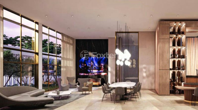 lounge-moderno-com-bar-e-vista-para-o-jardim