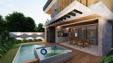 house em Avenida Atlântica, Cidade Alpha - Eusébio - CE