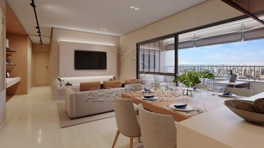 apartment em Rua Vinte e Oito de Outubro, Jardim do Carmo - Sorocaba - SP