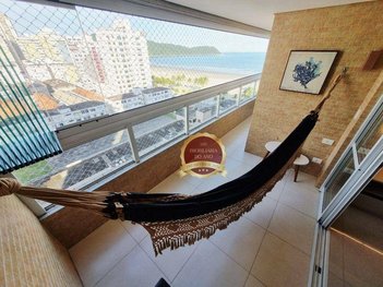 apartment em Rua Duque de Caxias, Boqueirão - Praia Grande - SP