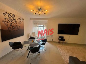 apartment em Rua Enguaguaçu, Ponta da Praia - Santos - SP