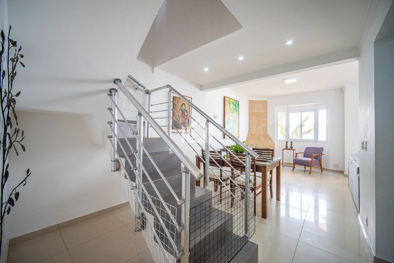 casa a venda no condominio quinta da aldeia - salas