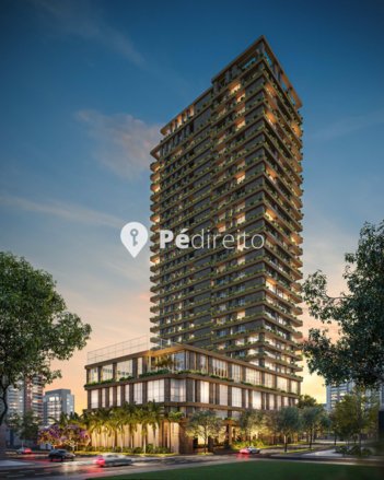 apartment em Avenida República do Líbano, Ibirapuera - São Paulo - SP