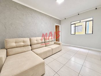 apartment em Rua Julio de Mesquita, Vila Mathias - Santos - SP